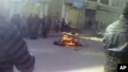 青海藏人自焚,资料图片