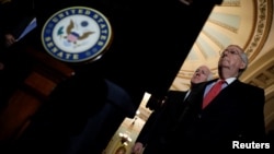 麦康奈尔2018年1月23日答应安排讨论移民政策(路透社)