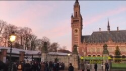 ICJ တရားရုံးရှေ့ စုဝေးနေသူများ ICJ တရားရုံးရှေ့ စုဝေးနေသူများ