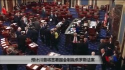 预计川普将签署国会制裁俄罗斯法案 预计川普将签署国会制裁俄罗斯法案