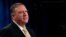 Menteri Luar Negeri AS, Mike Pompeo di Kantor Departemen Luar Negeri AS di Washington, D.C., 18 November 2019.