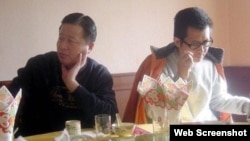 高智晟(左)和郭飞雄(网络图片)