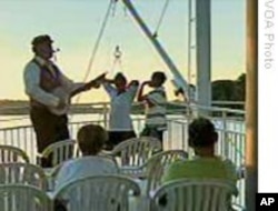 “马克吐温号”上的音乐表演