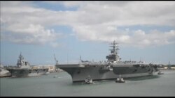 里根号航母启程常驻日本 里根号航母启程常驻日本