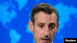 Речник Державного департаменту США Нед Прайс. Мануель Балсе Сенета/Пул через REUTERS/File Photo