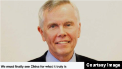 前加拿大驻华大使马大维2018年12月27日在加拿大环球邮报发表评论文章(加拿大环球邮报推文截图)