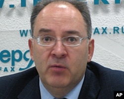 俄罗斯社会政治历史档案馆馆长索罗金(美国之音白桦拍摄)