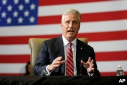 资料照:美国前白宫国家安全顾问罗伯特·奥布莱恩(Robert O’Brien)