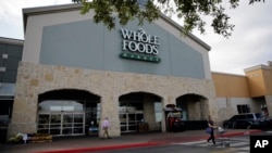 德克萨斯州圣安东尼奥的一家“全食超市”(Whole Foods)商店。(资料照)
