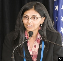 美国国务院负责南亚事务和中亚事务的助理国务卿妮莎•毕斯瓦(Nisha Biswal)。(资料照片)
