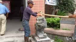 台湾日治石像被毁褒贬不一 台湾日治石像被毁褒贬不一