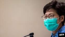 资料照:香港特首林郑月娥