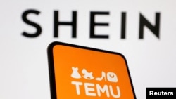 Shein and Temu logos