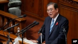 资料照:日本新任首相石破茂