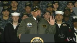 川普总统警告美国潜在对手原声视频 川普总统警告美国潜在对手原声视频