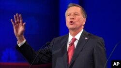 俄亥俄的州长卡西奇(资料照片)。