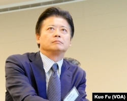 前日本外务大臣玄叶光一郎(美国之音国符拍摄)