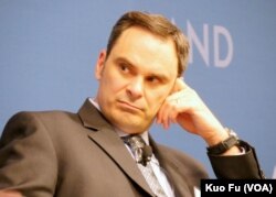 兰德政治学家马萨尔(美国之音国符拍摄)