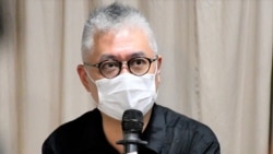 香港事时评论员黄伟国 (美国之音 汤惠芸拍摄)