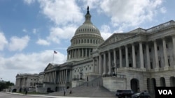 资料照:美国国会山大厦 (美国之音记者李逸华摄)