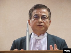 台湾在野党国民党立委赖士葆(美国之音张永泰拍摄)