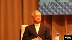 夏立言 (美国之音记者李逸华拍摄)