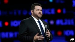 爱奥华州民主党主席普莱斯。(档案照,美联社)