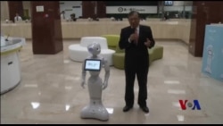 佩珀服务机器人登陆台湾 佩珀服务机器人登陆台湾