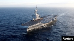 法国戴高乐号航母。(2019年3月7日)