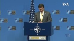 美国国防部长埃斯珀2020年2月13日称对使用中国的电信设备深度担忧(北约视频) 美国国防部长埃斯珀2020年2月13日称对使用中国的电信设备深度担忧(北约视频)