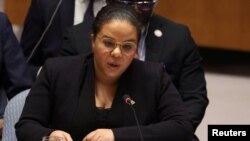 Ministre ya mambi ma Bapaya ya RDC na Conseil ya sécurité na New York, 28 sanza ya yambo 2025.