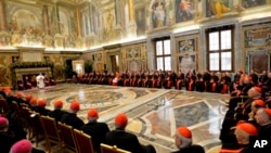 梵蒂冈主教会议(2014年12月22日)