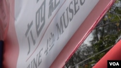 香港支联会今续在维多利亚公园年宵会上设立迷你六四纪念馆