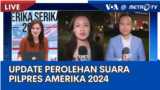 Laporan VOA untuk Metro TV: Update Perolehan Suara Pilpres Amerika 2024 
