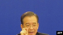 中国总理温家宝在2010年3月发表谈话