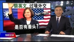 海峡论谈:蔡英文过境外交是否有看头? 海峡论谈:蔡英文过境外交是否有看头?