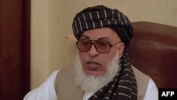 资料照:塔利班和平谈判代表谢尔·穆罕默德·阿巴斯·斯坦尼克扎伊(Sher Mohammad Abbas Stanikzai)