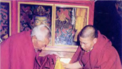 5岁男童坚赞诺布中签。(李江琳提供)