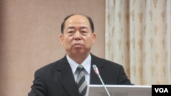 台湾国家安全局长杨国强(美国之音张永泰拍摄)