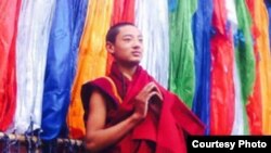 藏族抗议者格桑旺多(照片由听众提供给自由亚洲电台,日期不明)
