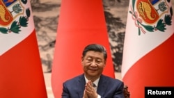 中国国家主席习近平对秘鲁进行国事访问,双方将签署一份更新版的自由贸易协定。(路透社:2024年6月28日)
