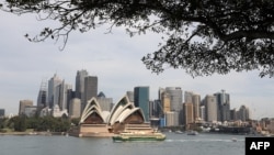澳大利亚悉尼歌剧院。(2018年5月2日)
