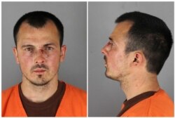 U.S. -- Bogdan Vechirko, the truck driver who was apprehended after driving into a crowd of demonstrators in Minneapolis, 31 May 2020