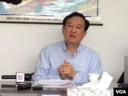 项小吉,纽约执业律师 (美国之音方冰拍摄)