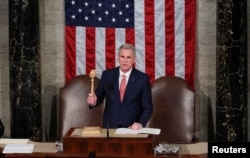 资料照:美国众议院议长凯文·麦卡锡(Kevin McCarthy)