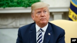 美国总统川普在白宫 (2018年3月20日)