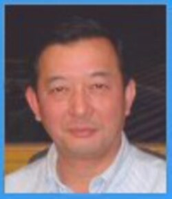 位于台北的《台湾与拉丁美洲关系》一书共同作者向骏（照片提供：向骏）