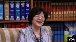 台湾外交部北美司司长薛美瑜 (美国之音李逸华摄)