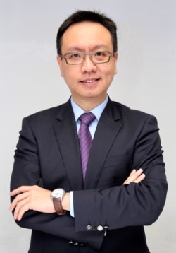 位于台北的淡江大学国际事务与战略研究所副教授李大中(照片提供:李大中)