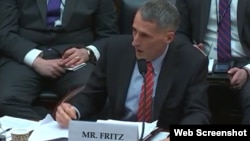 美国国务院亚太副助卿费德玮2020年2月27日出席众议院外交委员会新冠病毒疫情听证会(网络截屏)